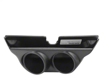 Auto Meter Overhead Console Dual Gauge Pod Mount; 2-1/16 Inch (03-09 RAM 2500)
