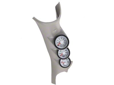 Auto Meter Phantom Series A-Pillar Diesel Gauge Kit; Boost/EGT/Transmission Temp (03-09 RAM 2500)