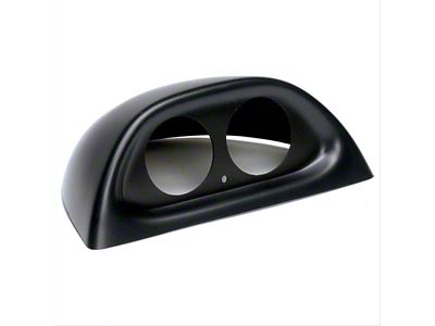 Auto Meter Dash Top Dual Gauge Pod Mount; 2-1/16 Inch (03-09 RAM 3500)