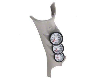 Auto Meter Factory Match A-Pillar Gauge Kit with Boost, Pyrometer EGT and Transmission Temperature Gauges (03-09 RAM 3500)