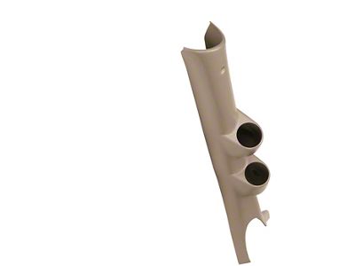 Auto Meter Full A-Pillar Dual Gauge Pod Mount; 2-1/16 Inch (03-09 RAM 3500)