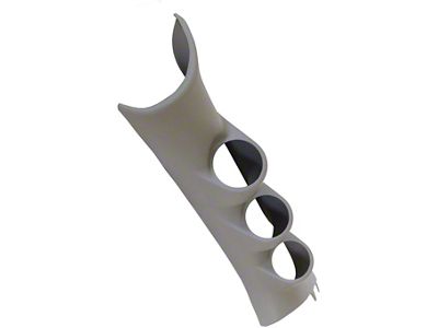 Auto Meter Full A-Pillar Triple Gauge Pod Mount; 2-1/16 Inch (10-18 RAM 3500)