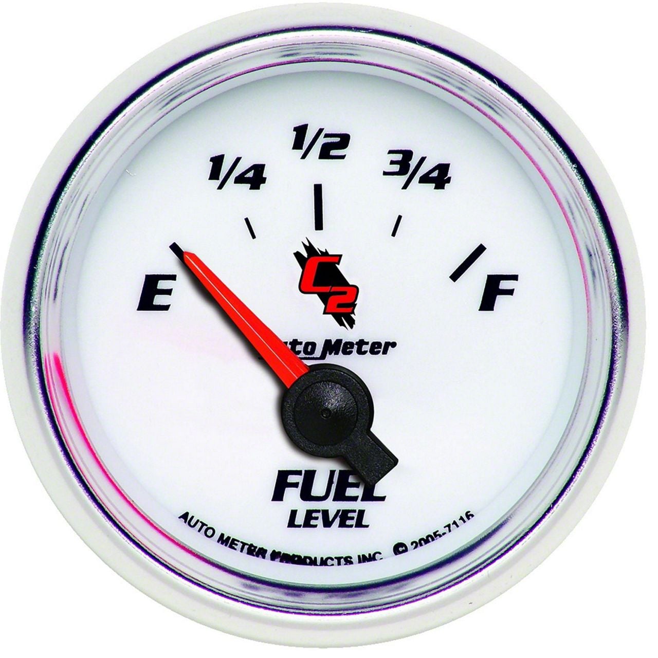 Auto Meter Ranger C2 Series 2-1/16-Inch Fuel Level Gauge; 240 ohm Empty ...