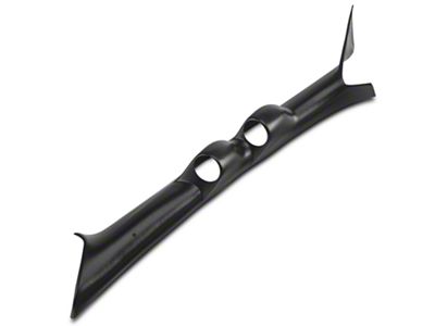 Auto Meter Full A-Pillar Dual Gauge Pod Mount; 2-1/16 Inch (04-08 F-150)