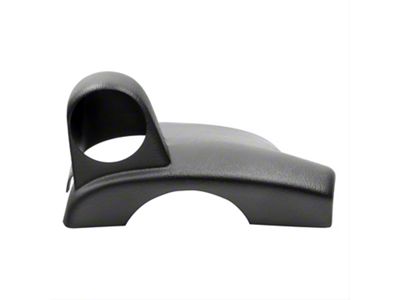 Auto Meter Steering Column Gauge Pod; Single 2-1/16 Inch (14-18 Sierra 1500)