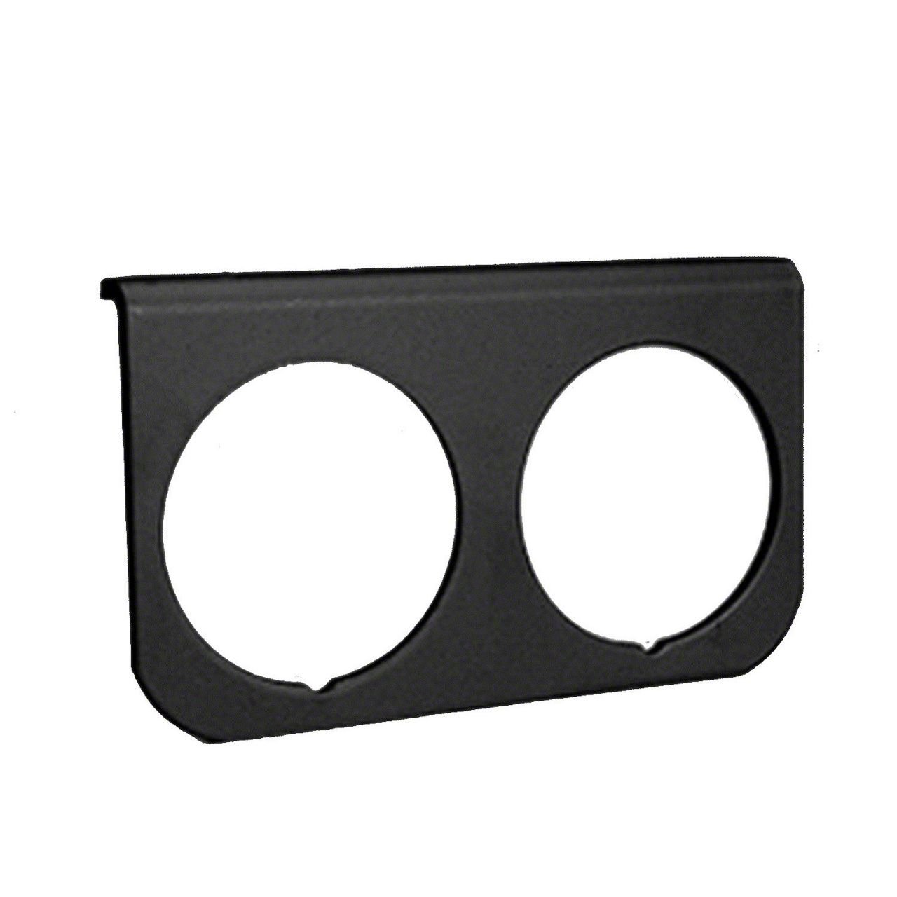 Auto Meter Charger 3-Piece Angle Ring Gauge Mounts; Black; 2-1/16-Inch