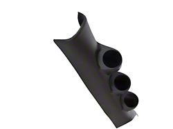 Auto Meter Full A-Pillar Triple Gauge Pod Mount; 2-1/16 Inch (15-19 Sierra 2500 HD)