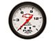 Auto Meter Fuel Pressure Gauge with Chevy Red Bowtie Logo; Mechanical (Universal; Some Adaptation May Be Required)