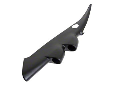 Auto Meter Full A-Pillar Dual Gauge Pod Mount with Speaker Hole; 2-1/16 Inch (99-06 Silverado 1500)