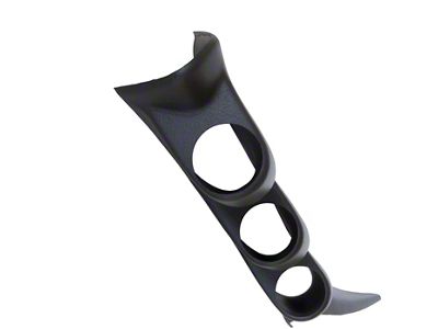 Auto Meter Full A-Pillar Triple Gauge Pod Mount with Speaker Hole; 2-1/16 Inch (99-06 Silverado 1500)