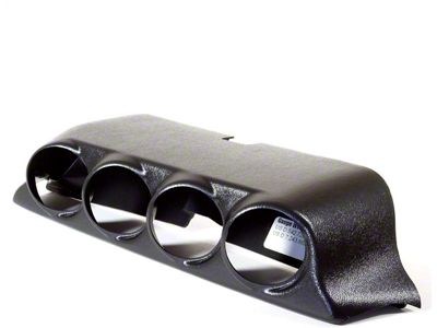 Auto Meter Overhead Console Quad Gauge Pod Mount; 2-1/16 Inch (99-06 Silverado 1500)