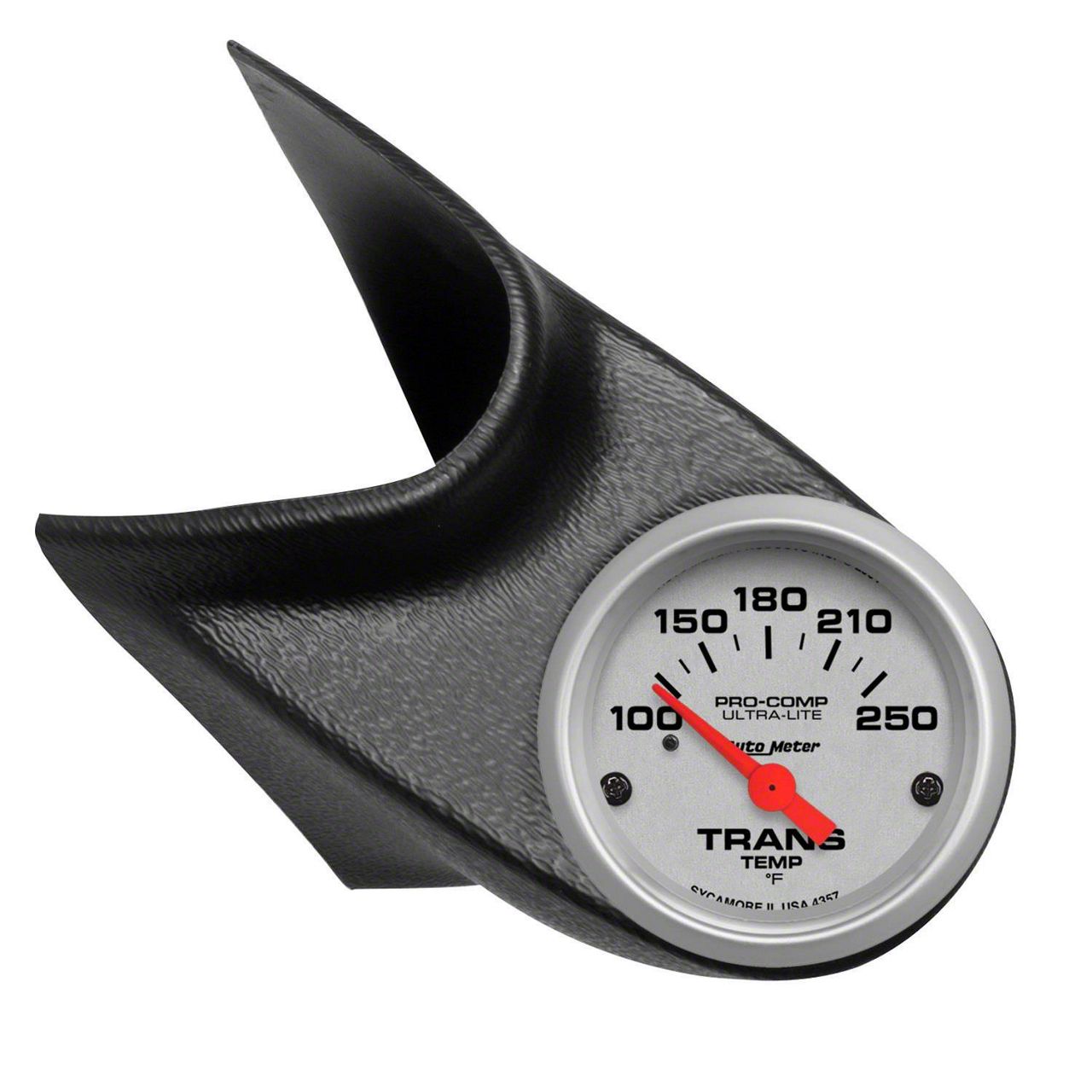 AUTOMETER 7549 2-1/16" TRANSMISSION TEMPERATURE, 100-250 °F, AIR-CORE, PHANTOM II - View #3