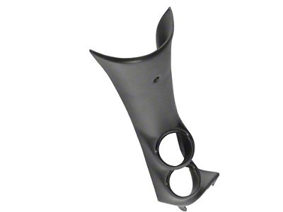 Auto Meter Full A-Pillar Dual Gauge Pod Mount with Speaker Hole; 2-1/16 Inch (07-14 Silverado 2500 HD)