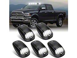 AutoLEDTech LED Roof Cab Lights; Smoked White (03-18 RAM 2500 w/ Factory Cab Lights)