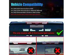 AutoLEDTech LED Third Brake Light; Smoked (19-26 Sierra 1500 w/ Factory 2 Cargo Bed Camera)