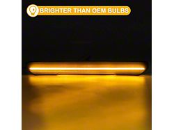 AutoLEDTech Scanning LED Side Markers; Smoked Amber (20-26 Sierra 2500 HD)