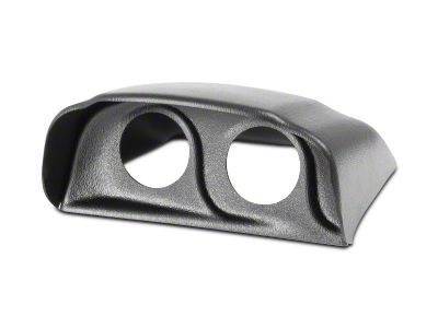 Auto Meter Dash Top Dual Gauge Pod Mount; 2-1/16 Inch (02-08 RAM 1500)