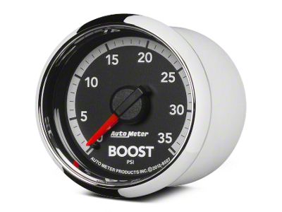 Auto Meter Factory Match Boost Gauge; 0-35 PSI; Mechanical (09-18 RAM 1500)