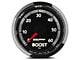 Auto Meter Factory Match Boost Gauge; 0-60 PSI; Mechanical (09-18 RAM 1500)