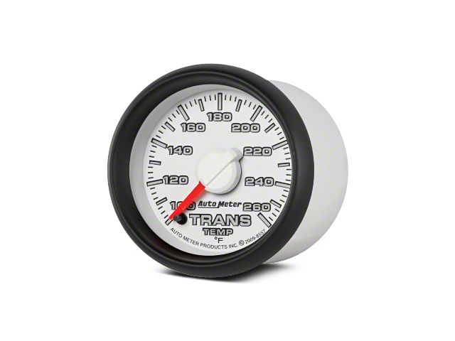 Auto Meter Factory Match Transmission Temp Gauge; Digital Stepper Motor (02-08 RAM 1500)