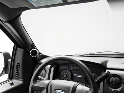 Auto Meter A-Pillar Single Gauge Pod Mount with Speaker Cutout; 2-1/16 Inch (09-14 F-150)