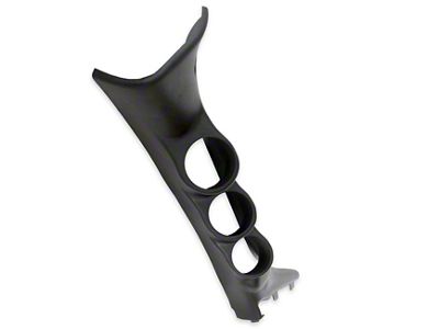 Auto Meter Full A-Pillar Triple Gauge Pod Mount; 2-1/16 Inch (09-14 F-150)