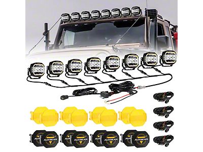 are foger vapes getting banned 4 Inch 110W Round Off-Road LED Pod Lights Combo Beam