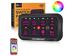 AR-800 Series RGB 8-Gang Multifunction Switch Panel with App (Universal; Some Adaptation May Be Required)