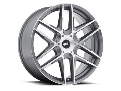 Avenue A613 Silver Machined 6-Lug Wheel; 22x9; 35mm Offset (07-14 Yukon)