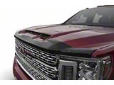 Aeroskin Hood Protector; Dark Smoke (20-26 Silverado 3500 HD)