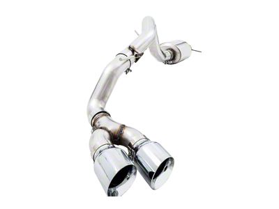 AWE 0FG Single Exhaust System with Chrome Silver Tips; Side Exit (19-23 Ranger)