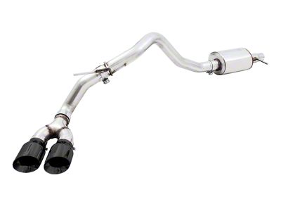 AWE 0FG Single Exhaust System with Diamond Black Tips; Rear Exit (19-23 Ranger)