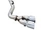 AWE 0FG Dual Exhaust System with Quad Chrome Silver Tips; Side Exit (19-24 5.3L Silverado 1500 w/o Factory Dual Exhaust)
