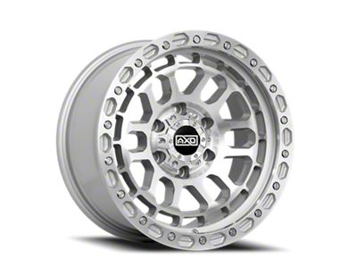 AXD Offroad AS4 Machine Face Silver Accent 6-Lug Wheel; 20x9; 0mm Offset (04-08 F-150)