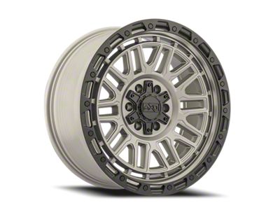 AXD Offroad AS6 Titanium with Black Lip 6-Lug Wheel; 18x9; 0mm Offset (09-14 F-150)