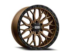 AXD Offroad AS1 Satin Bronze with Black Lip 6-Lug Wheel; 20x9; 0mm Offset (14-18 Sierra 1500)