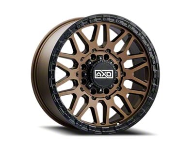 AXD Offroad AS3 Satin Bronze with Black Lip 8-Lug Wheel; 20x9; 0mm Offset (94-02 RAM 2500)