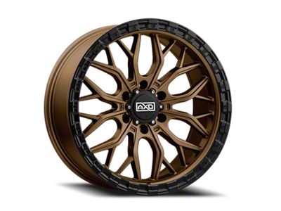 AXD Offroad AS1 Satin Bronze with Black Lip 6-Lug Wheel; 17x8.5; 0mm Offset (21-25 F-150)
