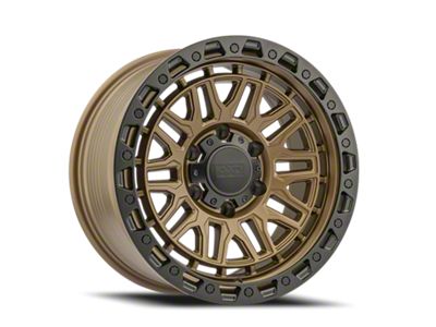 AXD Offroad AS6 Satin Bronze with Black Bolts 6-Lug Wheel; 20x9; 0mm Offset (21-25 F-150)