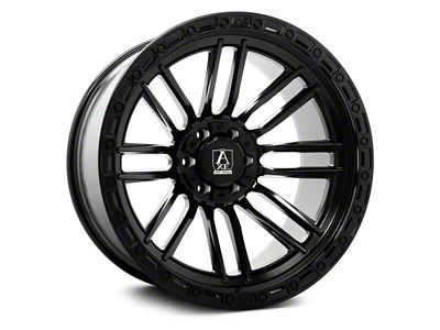 Axe Wheels Icarus Satin Black 6-Lug Wheel; 22x12; -44mm Offset (07-13 Silverado 1500)