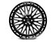 Axe Wheels Kratos Gloss Black Milled 6-Lug Wheel; 24x14; -76mm Offset (09-14 F-150)