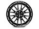 Axe Wheels Atlas Gloss Black Milled 6-Lug Wheel; 22x12; -44mm Offset (15-20 F-150)