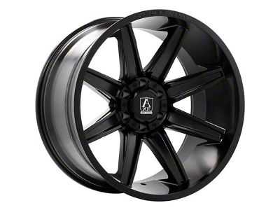 Axe Wheels Atremis Gloss Black Milled 6-Lug Wheel; 20x10; -19mm Offset (15-20 F-150)