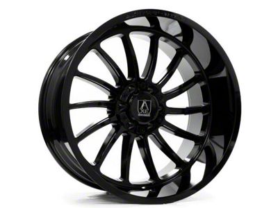 Axe Wheels Chronus Gloss Black 6-Lug Wheel; 22x10; -19mm Offset (15-20 F-150)