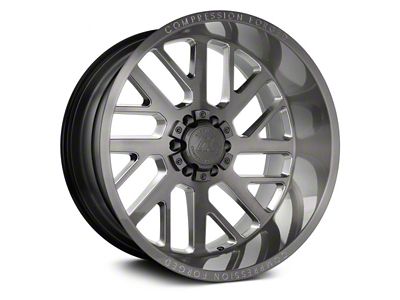 Axe Wheels AX2.4 Carbon 8-Lug Wheel; 22x12; -44mm Offset (94-02 RAM 3500 SRW)
