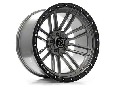 Axe Wheels Icarus Grey 6-Lug Wheel; 20x9.5; 15mm Offset (99-06 Sierra 1500)