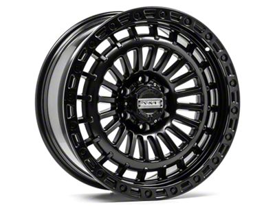 Axe Wheels Triton Satin Black 6-Lug Wheel; 17x9; -15mm Offset (99-06 Sierra 1500)
