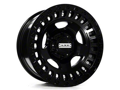 Axe Wheels Trojan Satin Black 6-Lug Wheel; 17x8.5; -15mm Offset (23-24 Colorado)