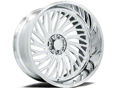 Axe Wheels AF10 Forged Fully Polished 6-Lug Wheel; Right Directional; 22x12; -44mm Offset (19-25 RAM 1500)