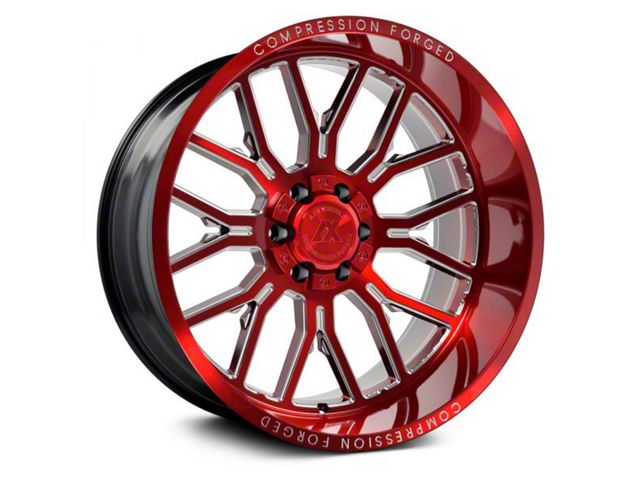 Axe Wheels AX6.2 Candy Red 5-Lug Wheel; 22x12; -44mm Offset (02-08 RAM 1500, Excluding Mega Cab)